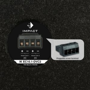 Helix IK EC10.1-DVC2 - 10" Passiv Subwoofer Til VW Multivan/Transporter - Image 3